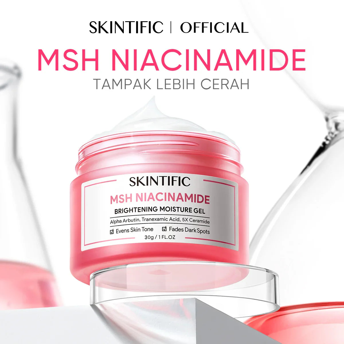SKINTIFIC - MSH Niacinamide Brightening Moisture Gel