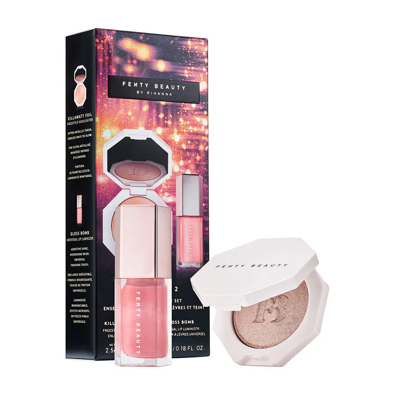 Fenty Beauty by Rihanna Bomb Baby 2 Mini Lip And Face Set