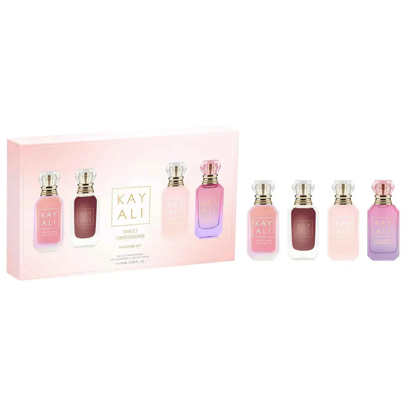Kayali Vanilla Miniature Obsessions 4 x 10 ml – Vanilla EDP Mini Set
